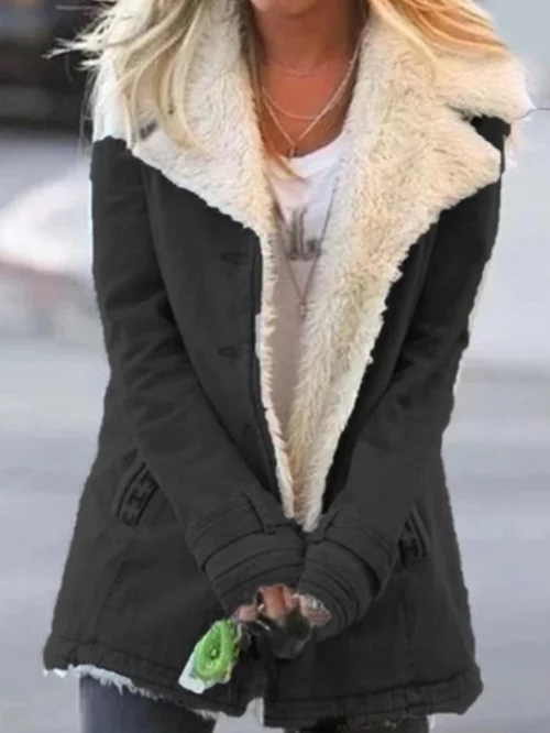 Wärmende und elegante Jacke