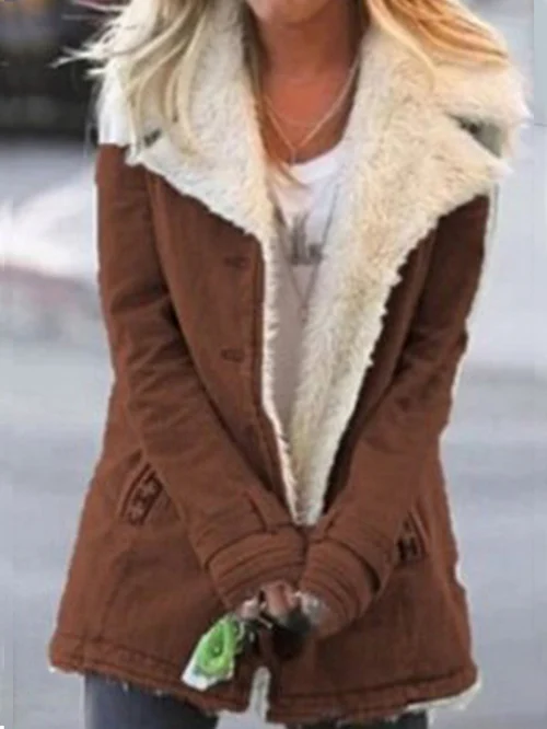 Wärmende und elegante Jacke