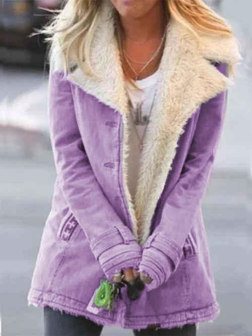 Wärmende und elegante Jacke