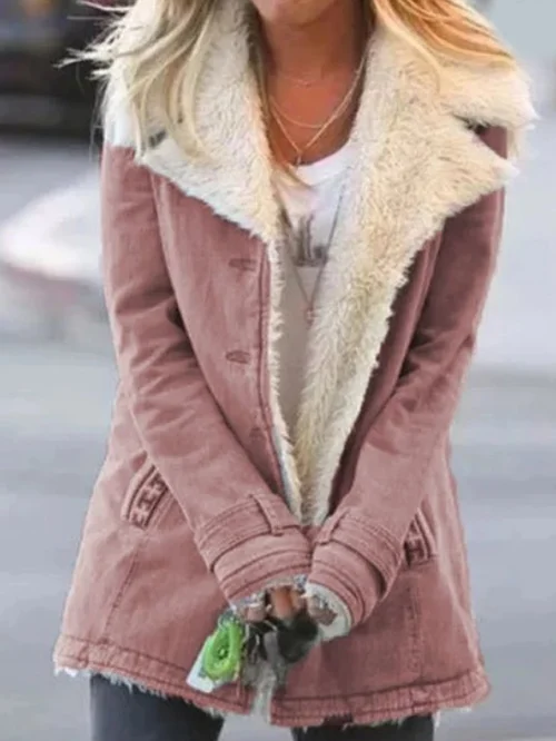 Wärmende und elegante Jacke