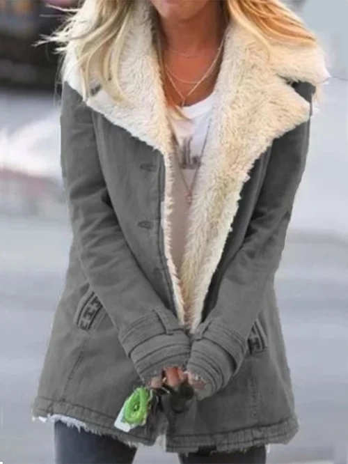 Wärmende und elegante Jacke