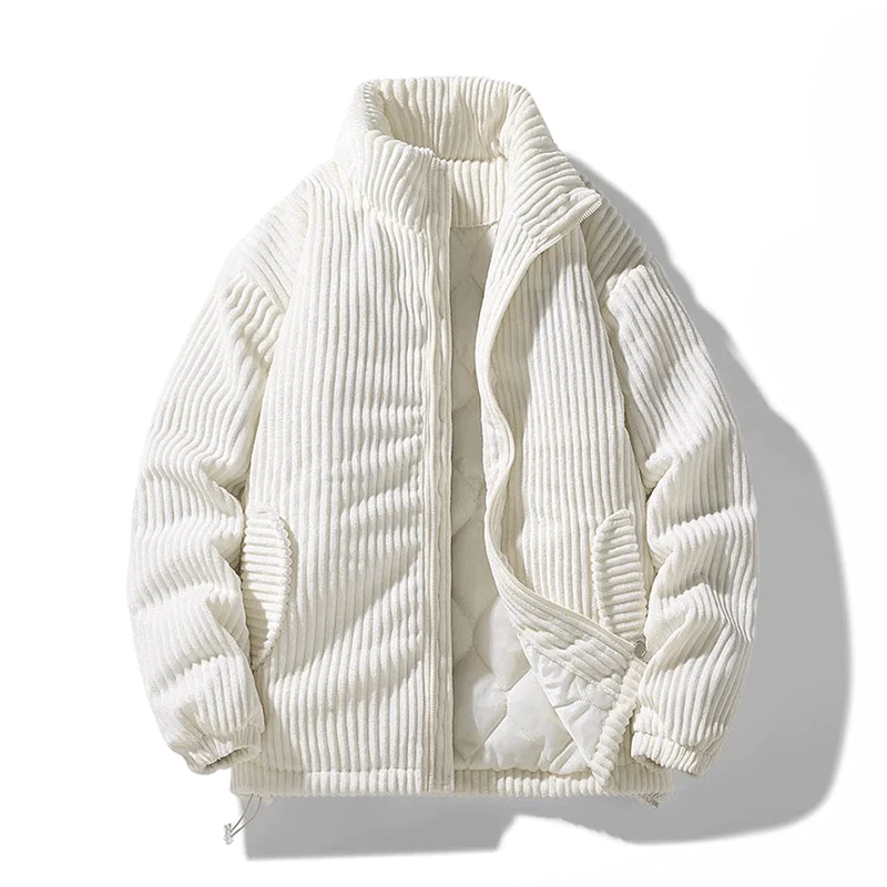 Elegante, warme Baseballjacke aus Cord