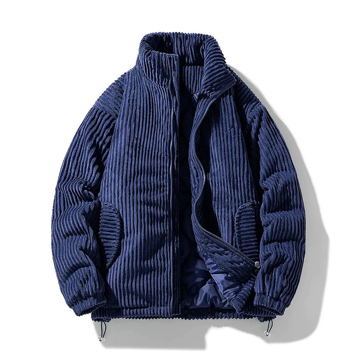 Elegante, warme Baseballjacke aus Cord