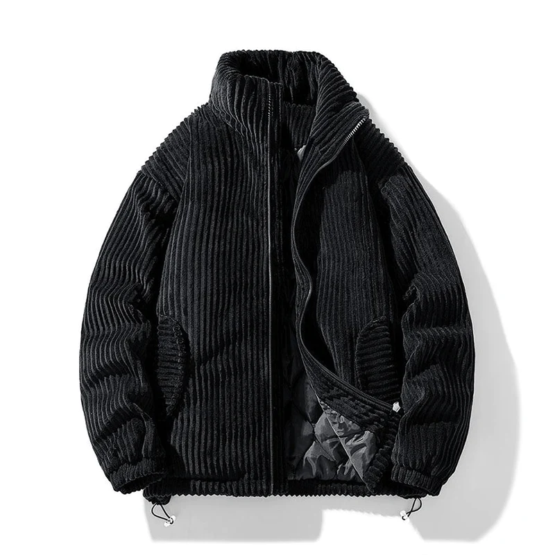 Elegante, warme Baseballjacke aus Cord