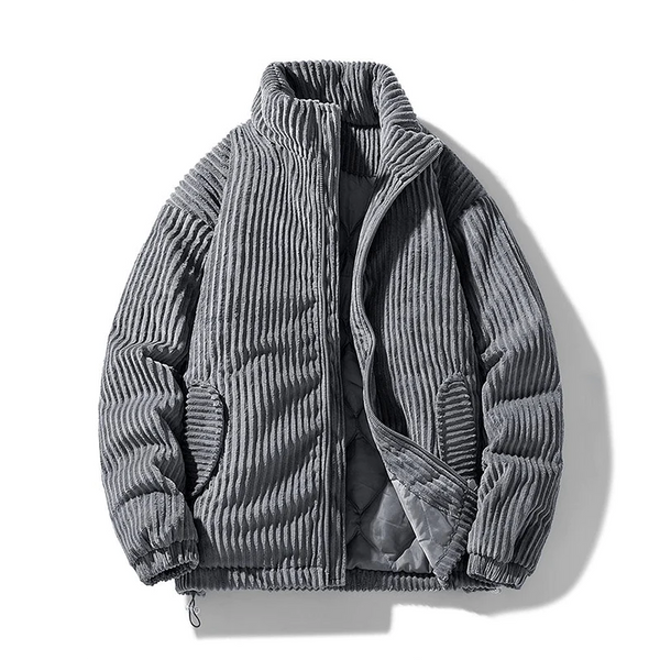 Elegante, warme Baseballjacke aus Cord