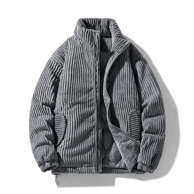 Elegante, warme Baseballjacke aus Cord