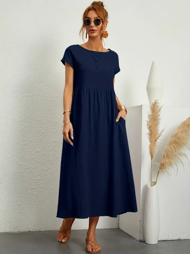 Bequemes - Kleid mit Taschen für dich