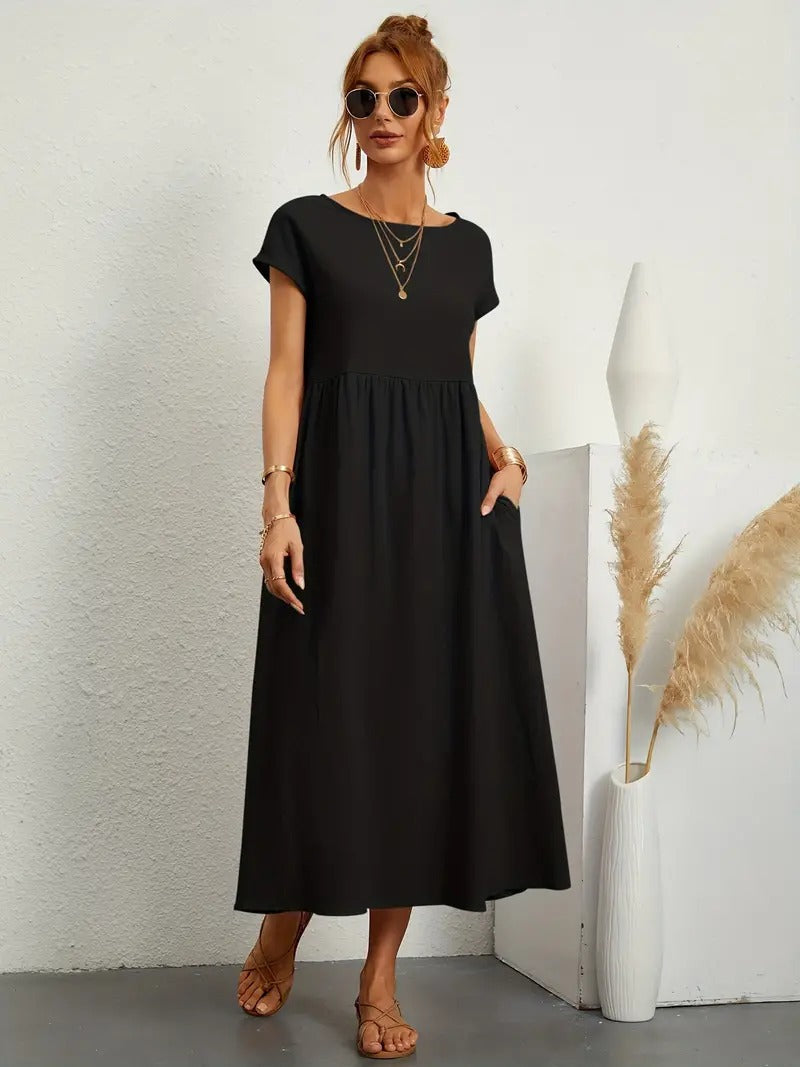 Bequemes - Kleid mit Taschen für dich