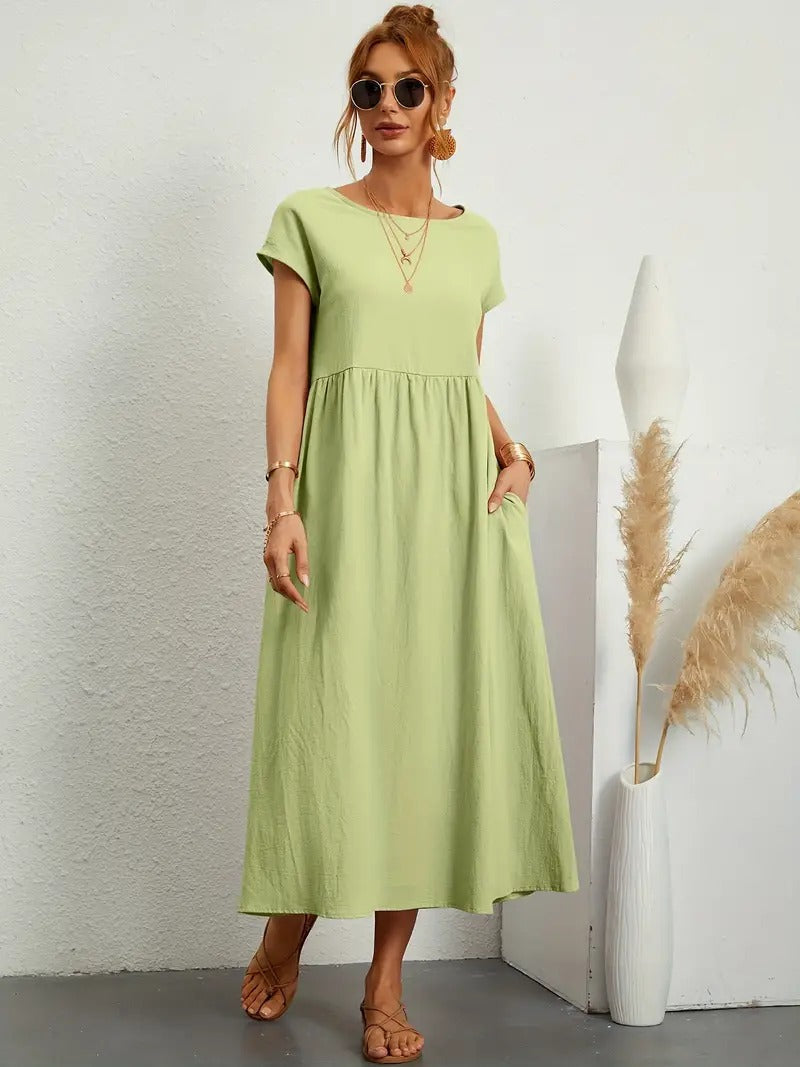 Bequemes - Kleid mit Taschen für dich