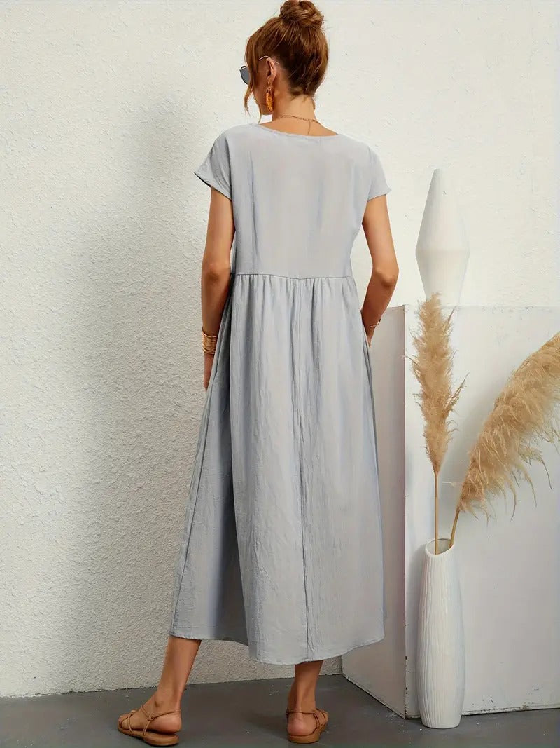 Bequemes - Kleid mit Taschen für dich