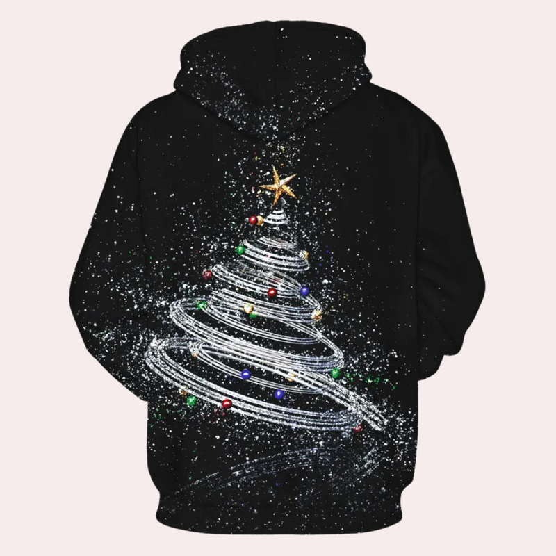 Weicher Weihnachts-Hoodie für Herren
