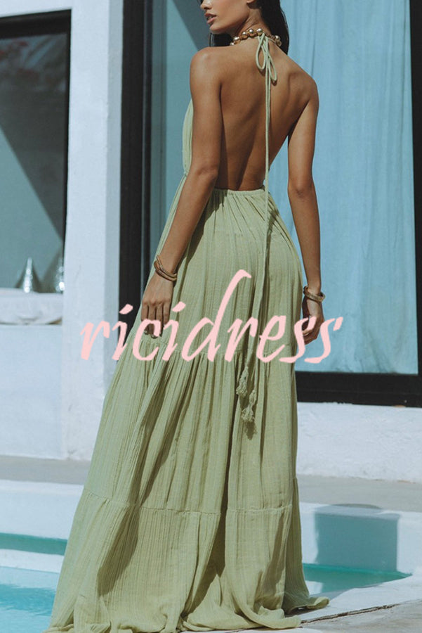 Elegantes Maxikleid mit Weichem Stoff