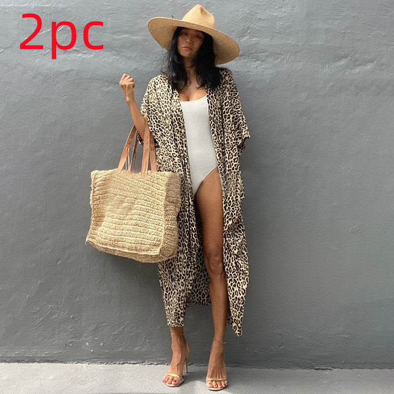 Elegantes | Glamouröse Sonnenschutz Resort Strandkleid Cover Up für dich