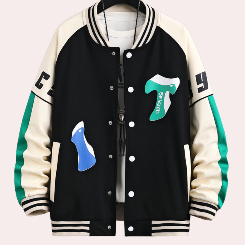 Moderne Sportjacke für aktive Männer