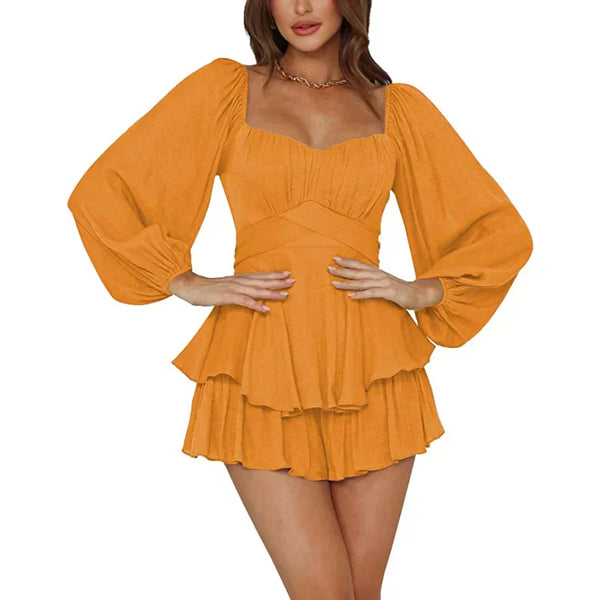 Kuscheliges | Serenechica Rüschensprungkleid - Stilvoll & Bequem Für Jede Gelegenheit für dich