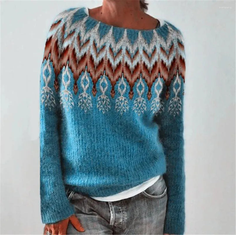 Lena - Geometrisch stilvoller Pullover