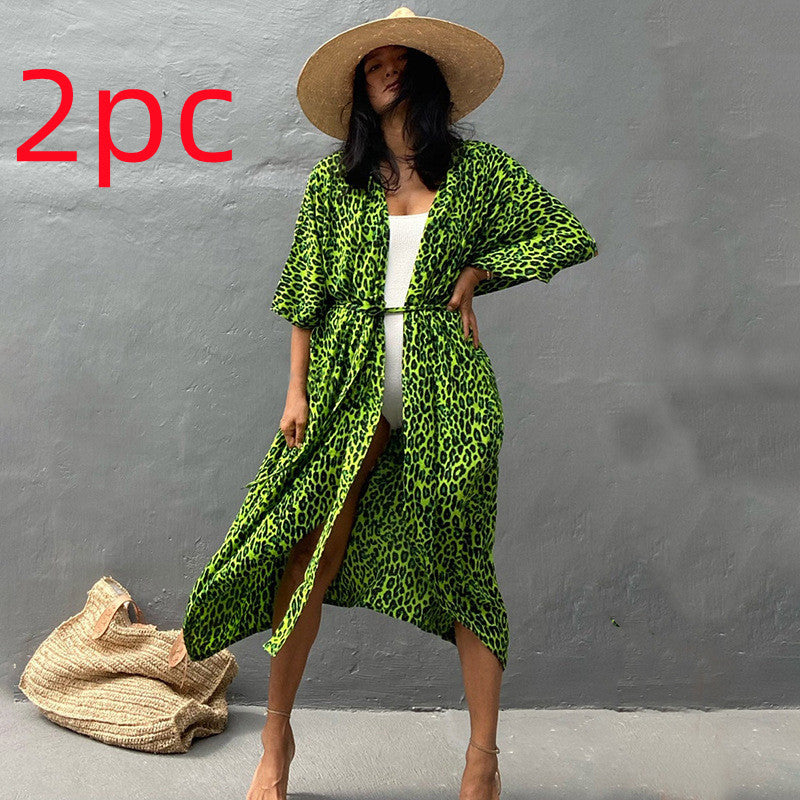 Elegantes | Glamouröse Sonnenschutz Resort Strandkleid Cover Up für dich