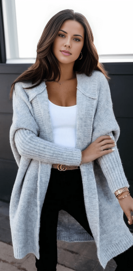 Warmes, weiches Kapuzenjacke für Damen