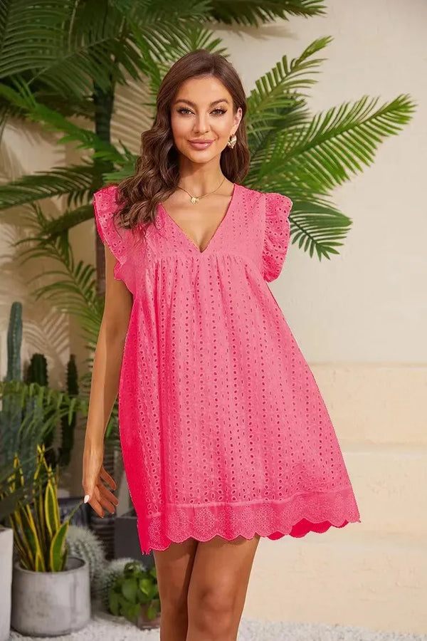 Leichtes - Besticktes Sommerkleid für dich