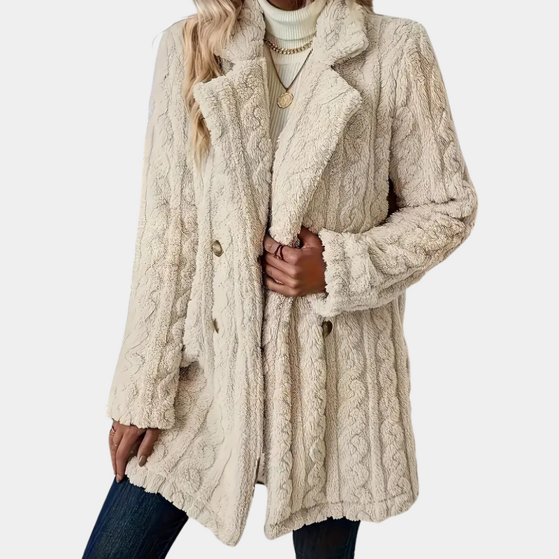 Warmer, stylischer Wintermantel für Damen