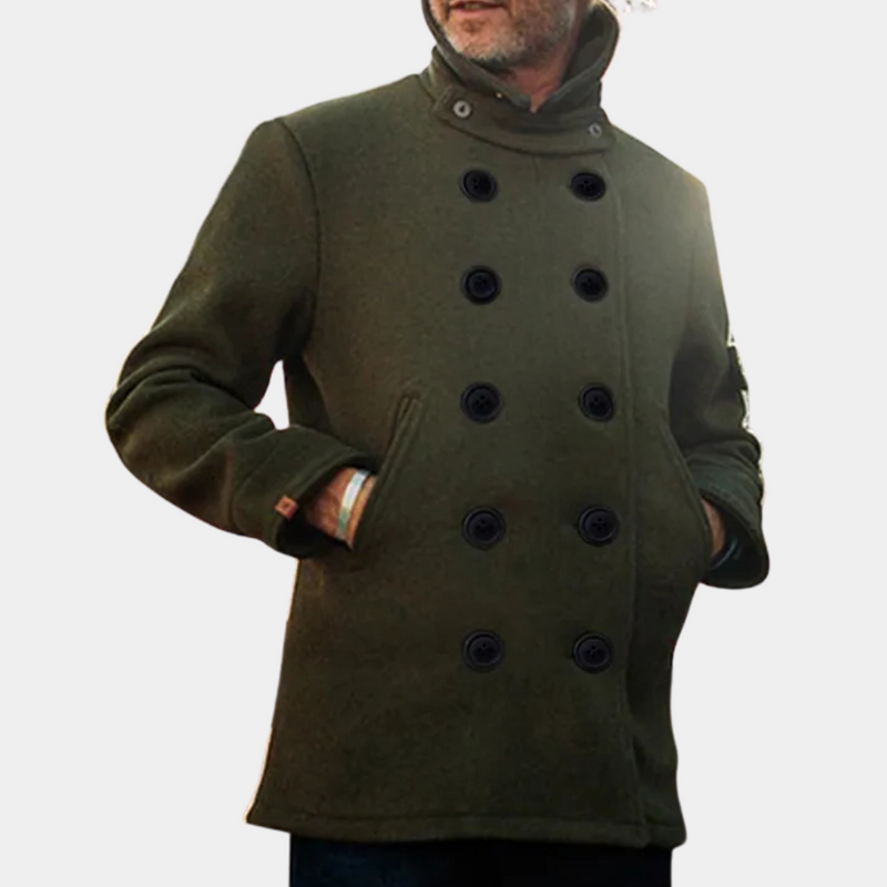 Warme und elegante Jacke für Männer