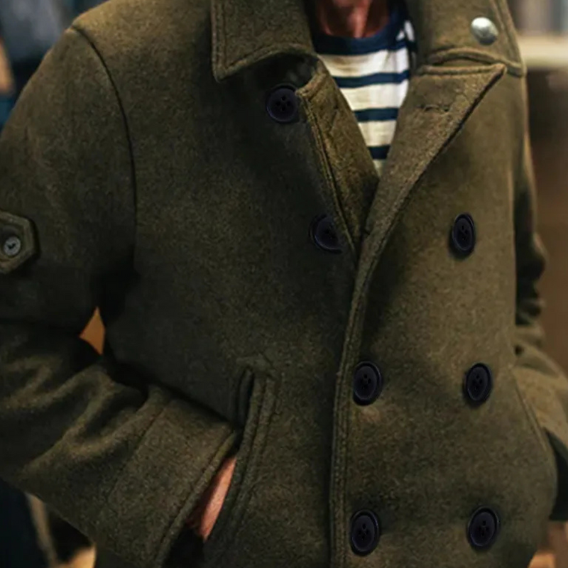 Warme und elegante Jacke für Männer