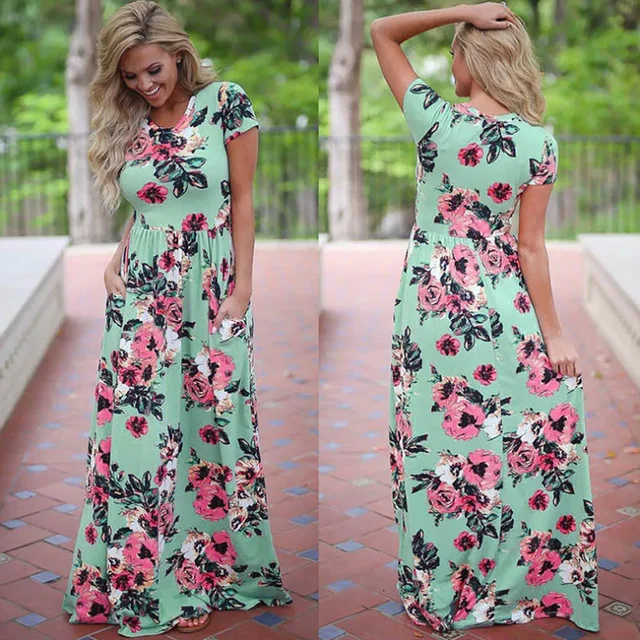 Lioba - Kleid mit Blumendruck
