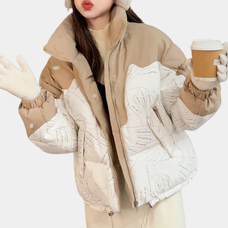 Warme und stilvolle Damenjacke