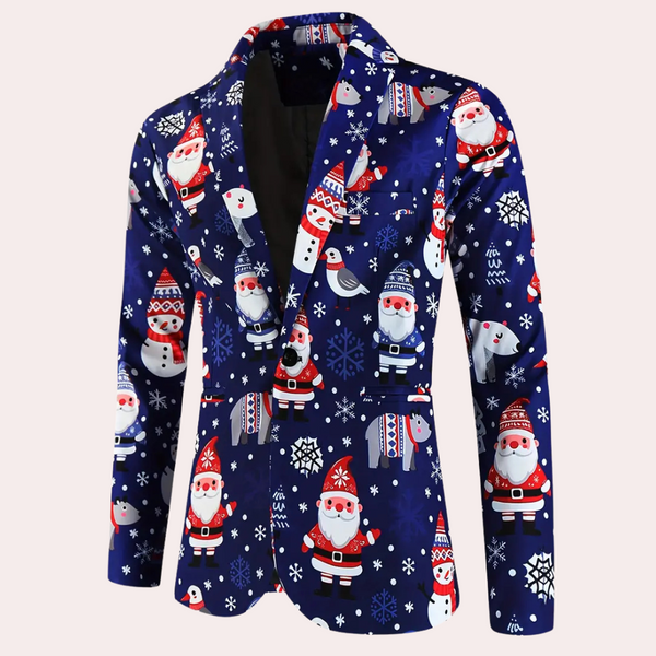 Eleganter Weihnachtsblazer für Männer