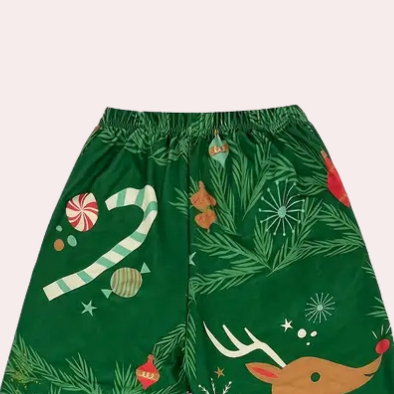 Bequeme Weihnachts-Jogginghose für Damen im Trend