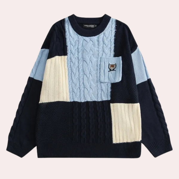 Elegante Warme Strickpullover für Herren