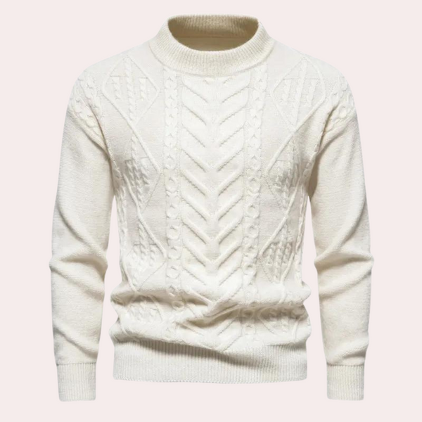 Elegante und Bequeme Herrenstrickjacke