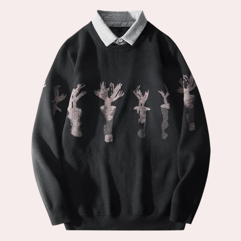 Warme und bequeme Herrenpullover