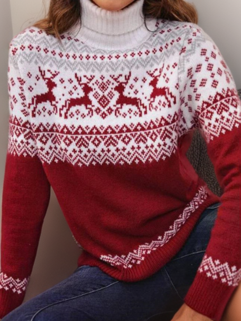 Pauline – Eleganter Pullover mit Knopfleiste
