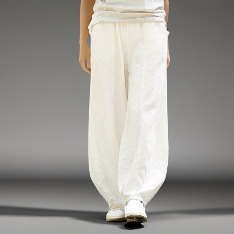 Bequeme Vintage-Laternenhose mit modernem Komfort
