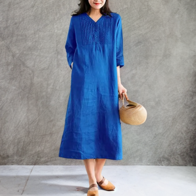 Gemini - Locker sitzendes Kleid mit Vintage-Charakter