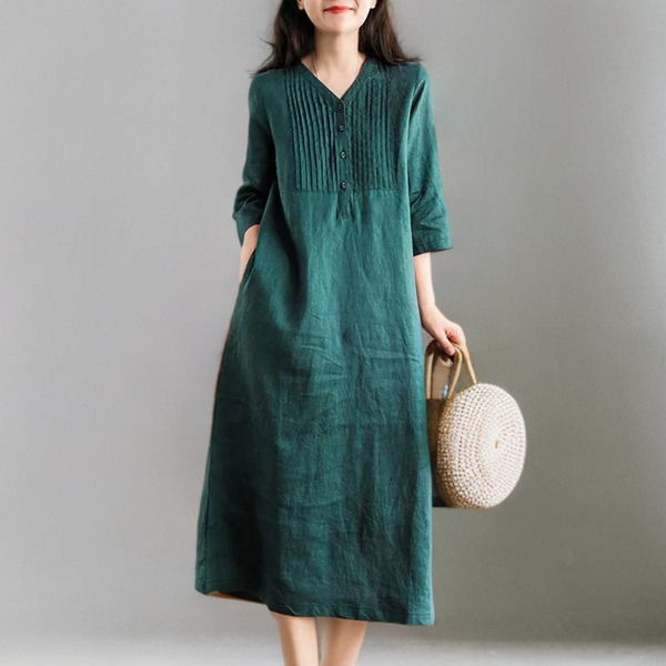 Gemini - Locker sitzendes Kleid mit Vintage-Charakter