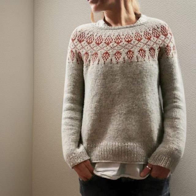 Angelina – Stilvoller, gemütlicher Pullover