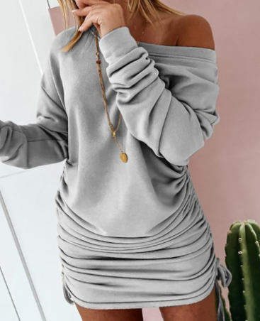 Heidi - Lässiges Mini Kleid für Bequemen Stil