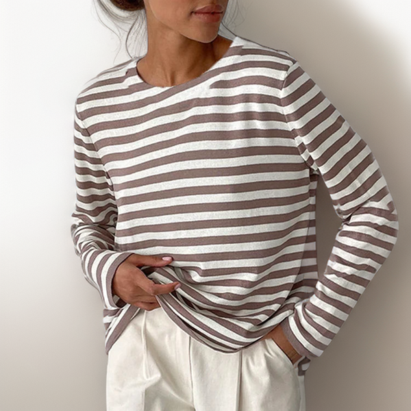 Gestreiftes Charlie-T-Shirt