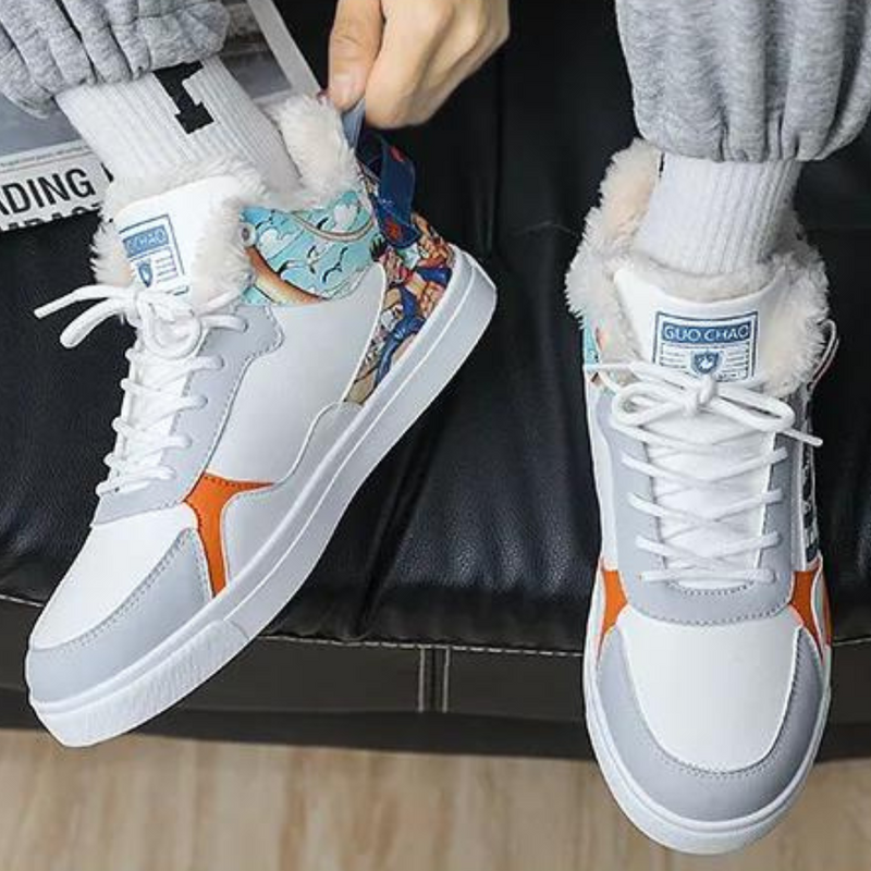 Elegante warme Winterschuhe für Herren