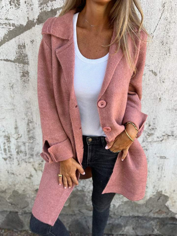 Eleganter langer Trenchcoat für jeden Anlass