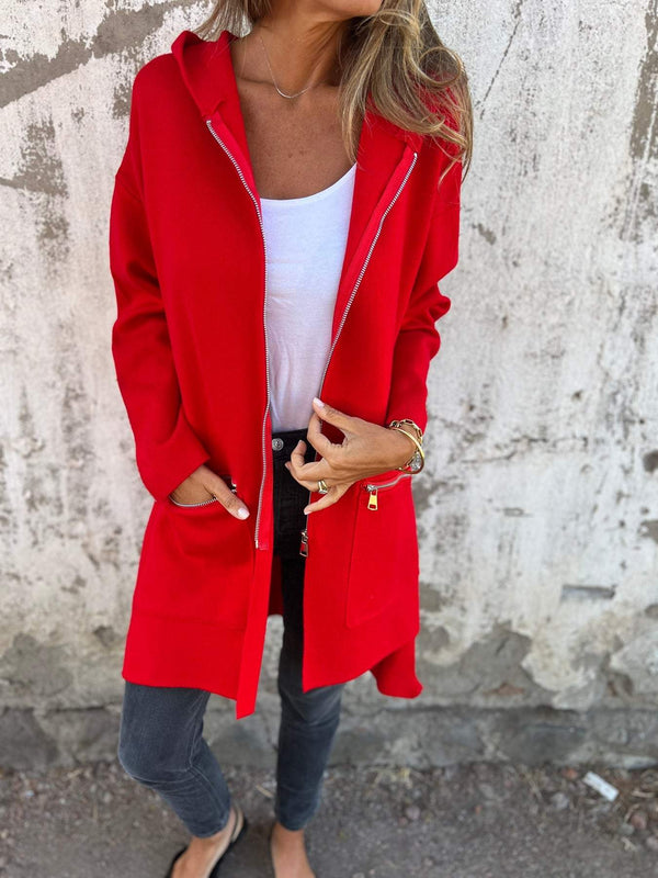 Warme und elegante Winterjacke