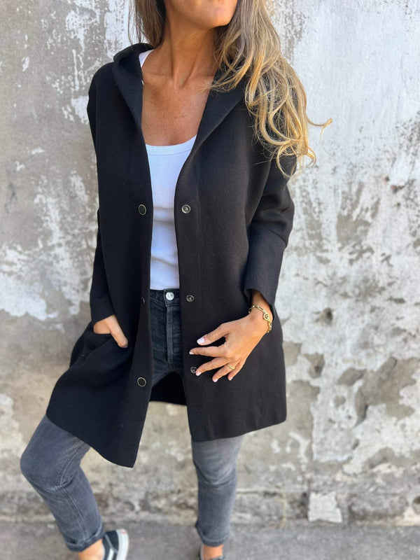 Warme und stilvolle Kapuzenjacke