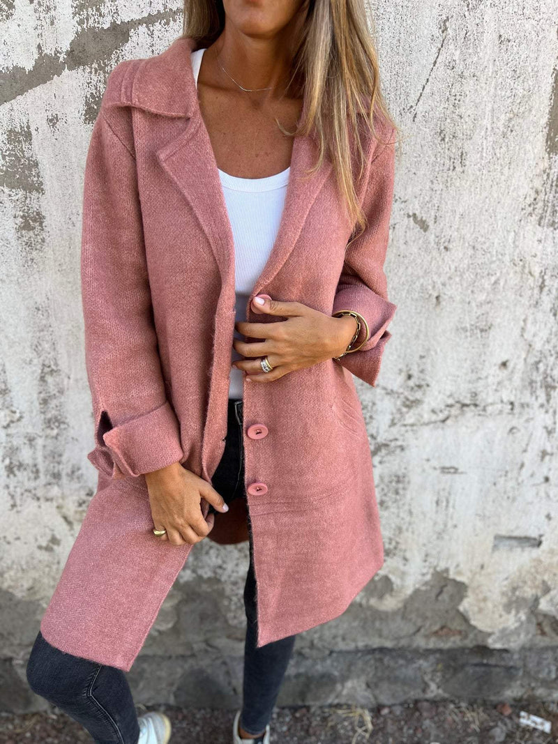 Eleganter langer Trenchcoat für jeden Anlass