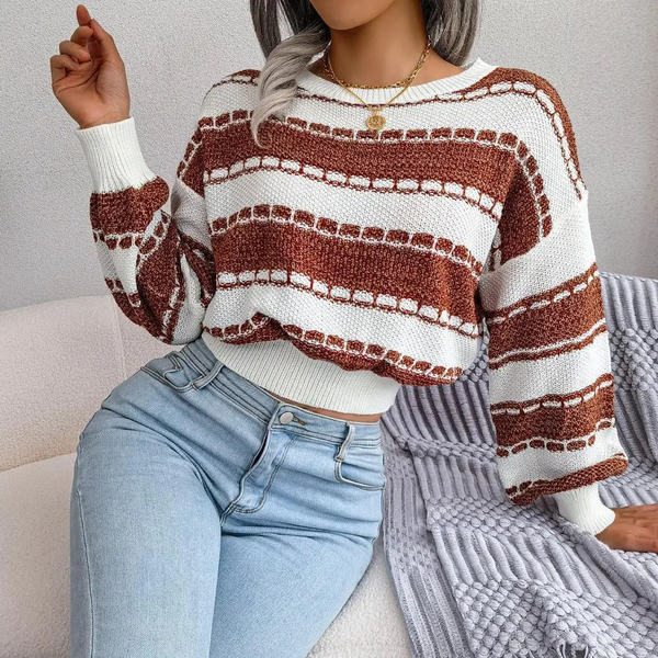 AUDREY - Bequemer Pullover für Damen