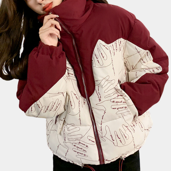 Warme und stilvolle Damenjacke