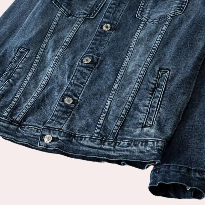 Elegante Jeansjacke für Männer