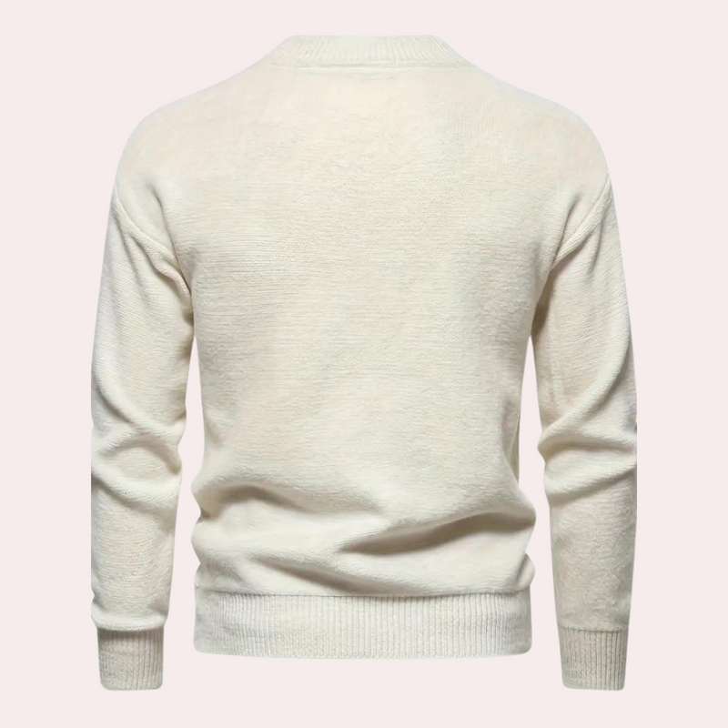 Elegante und Bequeme Herrenstrickjacke