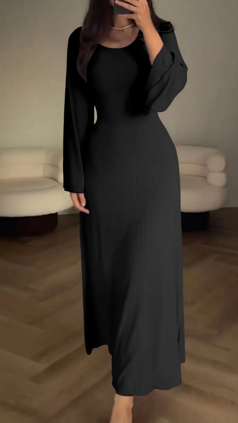 Elegantes Maxikleid mit Schöner Passform
